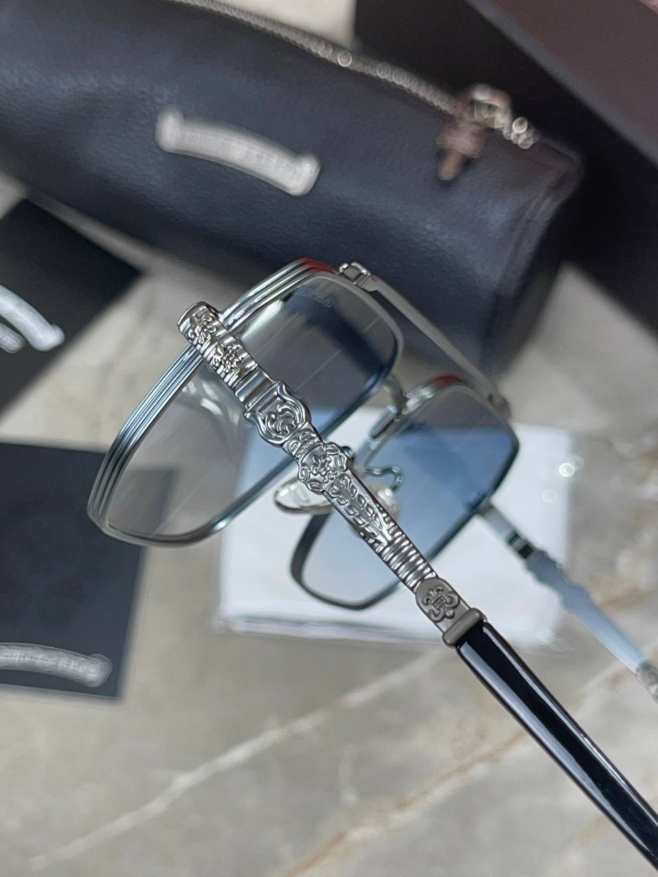 Очки Chrome Hearts — фото 4