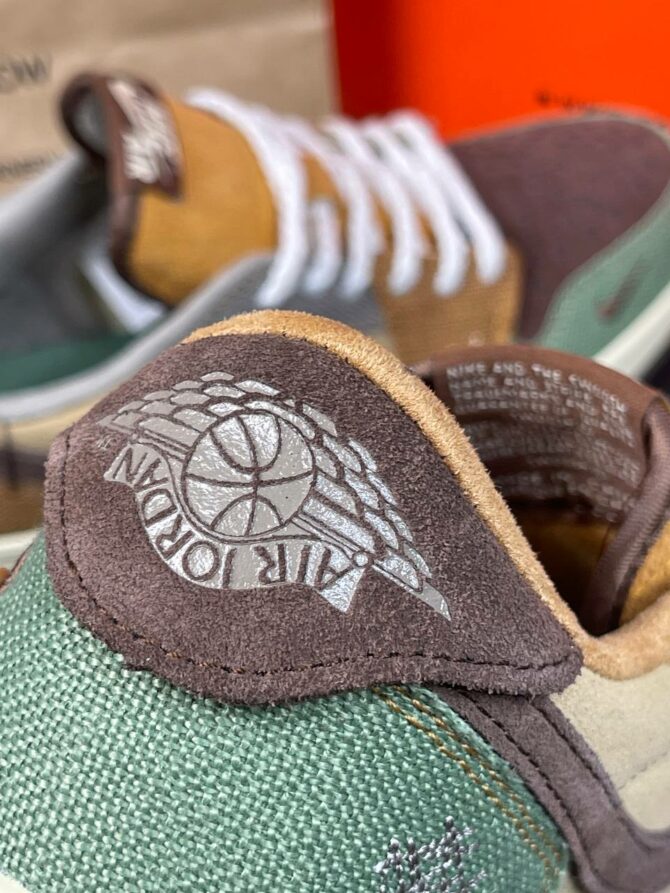 Кеды Nike Zion Williamson X Air Jordan 1 Retro Low OG Voodoo — изображение 6
