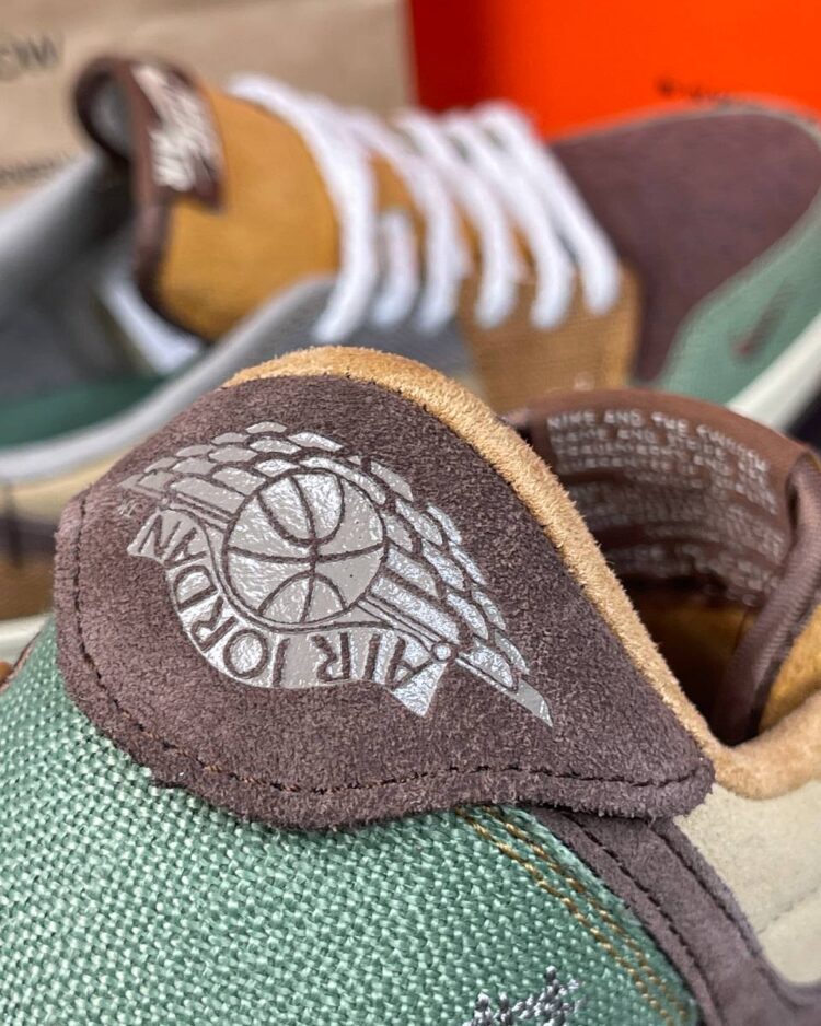 Кеды Nike Zion Williamson X Air Jordan 1 Retro Low OG Voodoo — фото 7