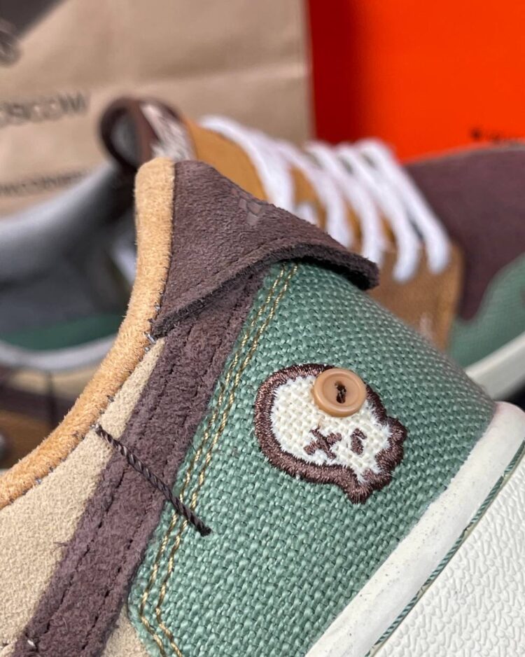 Кеды Nike Zion Williamson X Air Jordan 1 Retro Low OG Voodoo — фото 8