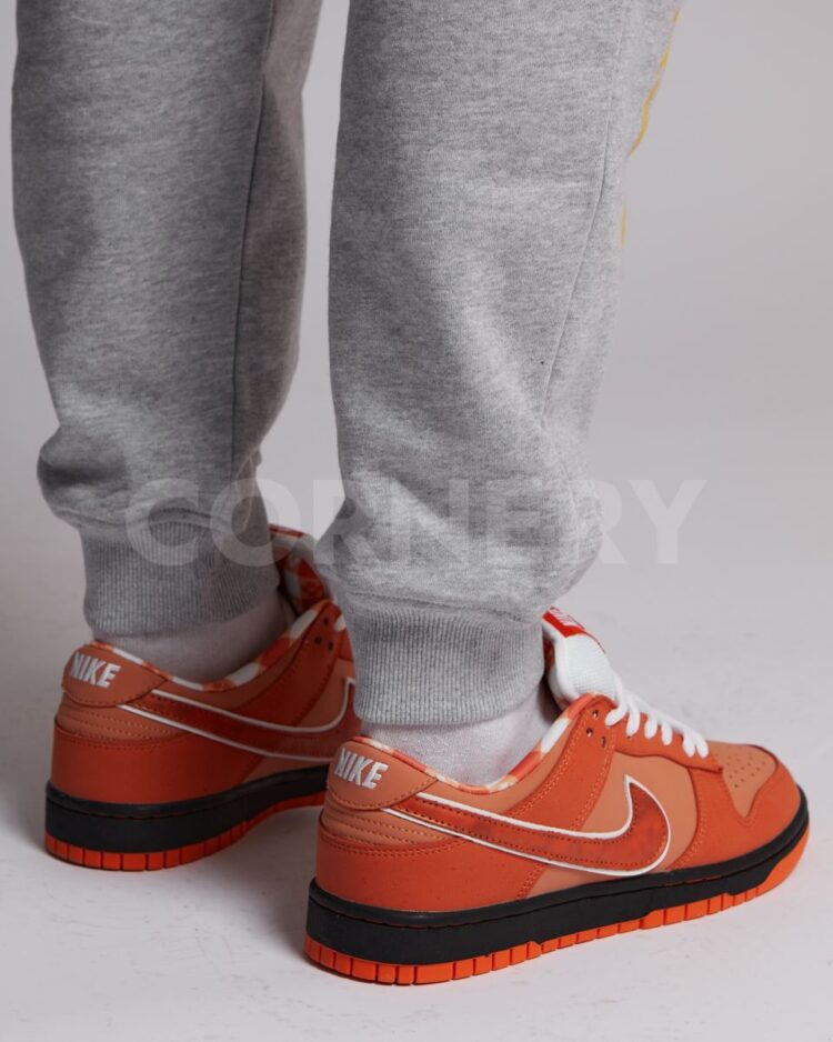 Кеды Nike Concepts X Dunk Low SB Orange Lobster — фото 4