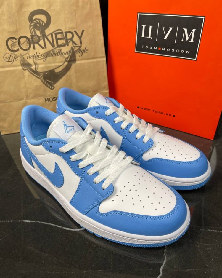 Кеды Air Jordan 1 Low Golf UNC — фото 1