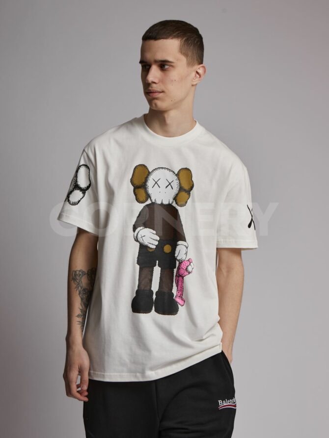 Футболка Off White x Kaws