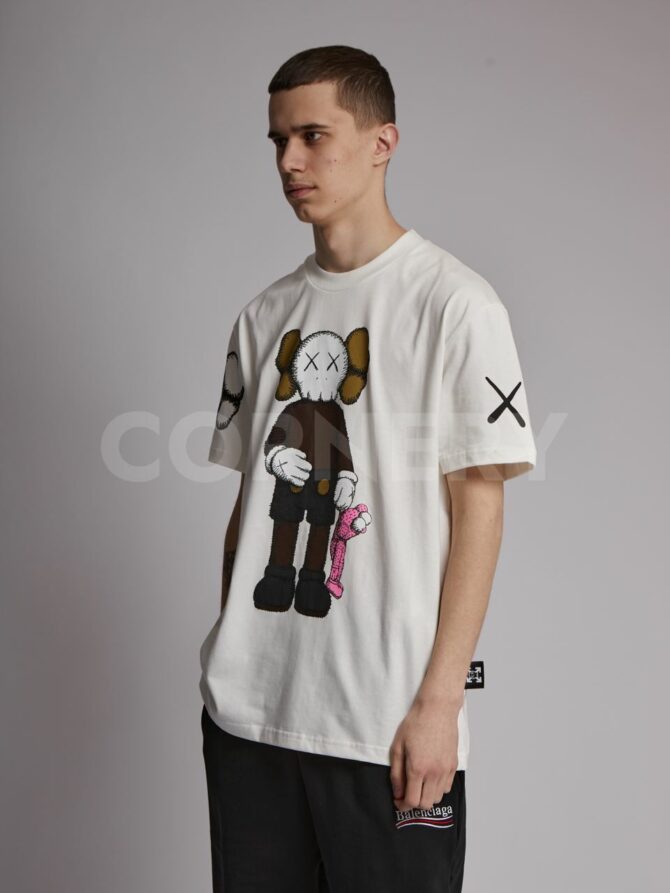 Футболка Off White x Kaws — изображение 3