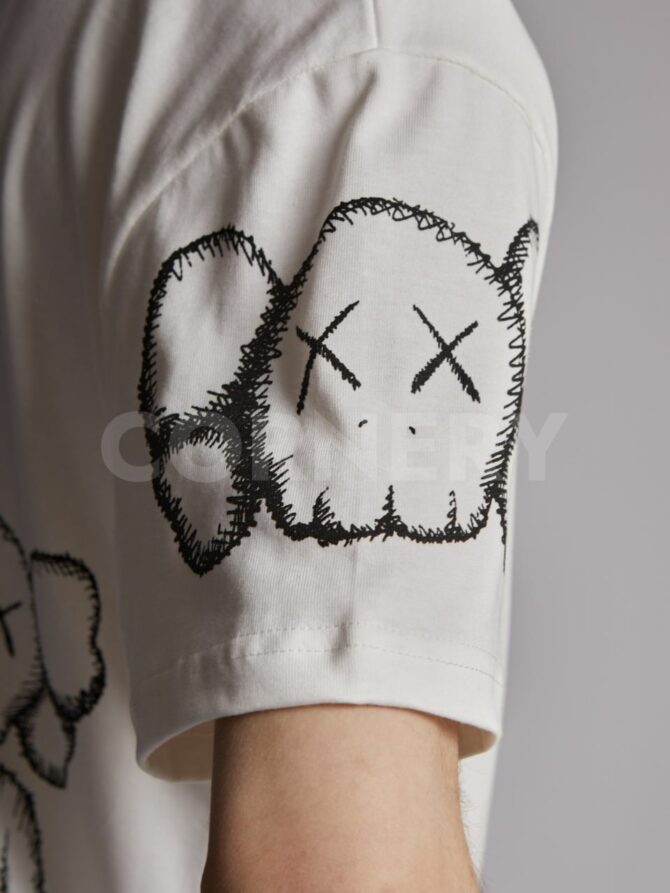 Футболка Off White x Kaws — изображение 8