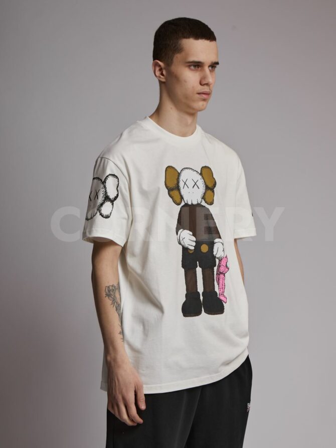 Футболка Off White x Kaws — изображение 4