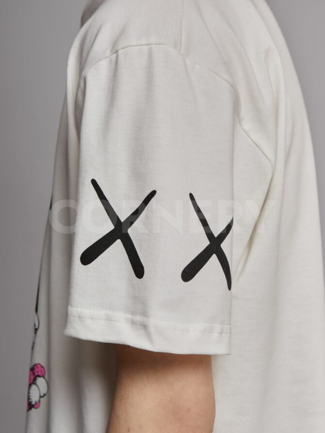Футболка Off White x Kaws — изображение 9