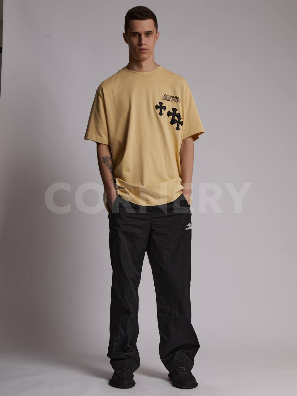 Футболка Off White x Chrome Hearts — фото 6