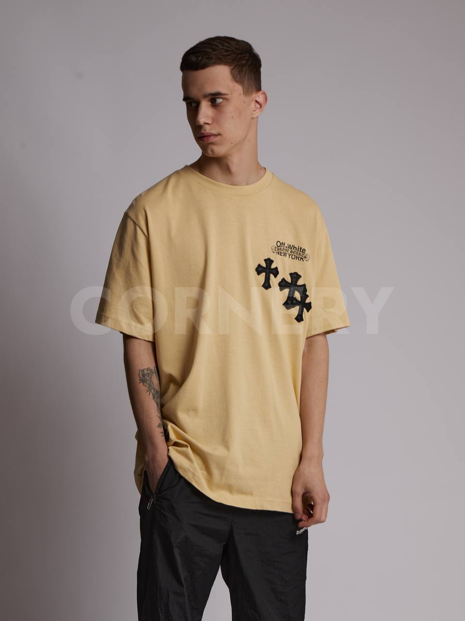 Футболка Off White x Chrome Hearts — фото 4
