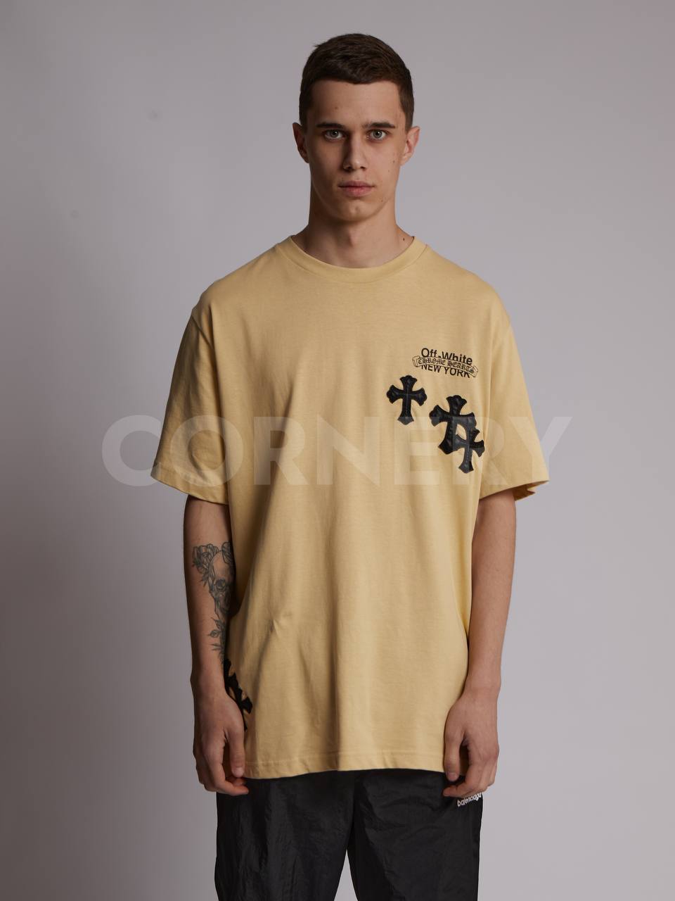 Футболка Off White x Chrome Hearts — фото 1