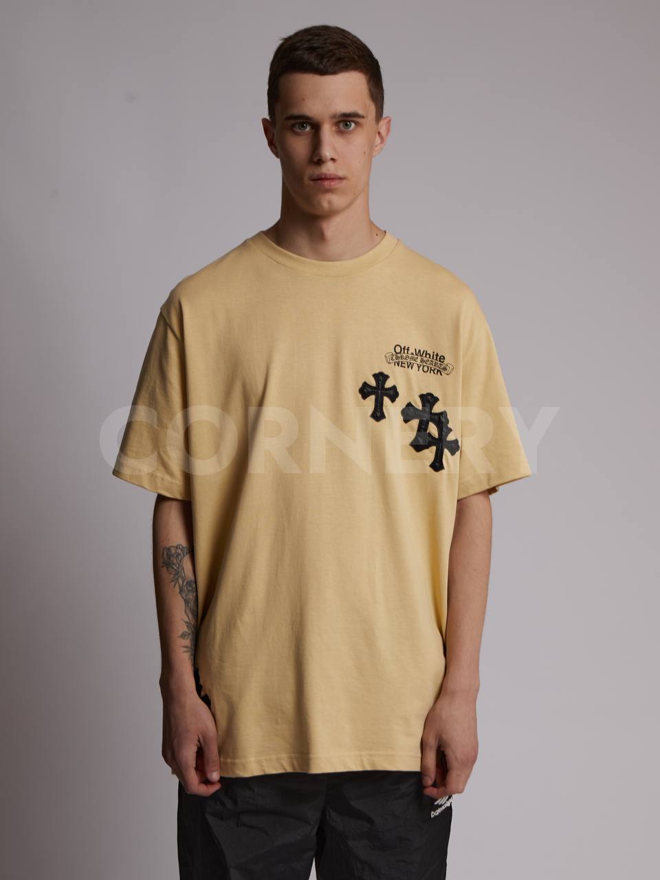 Футболка Off White x Chrome Hearts — фото 5