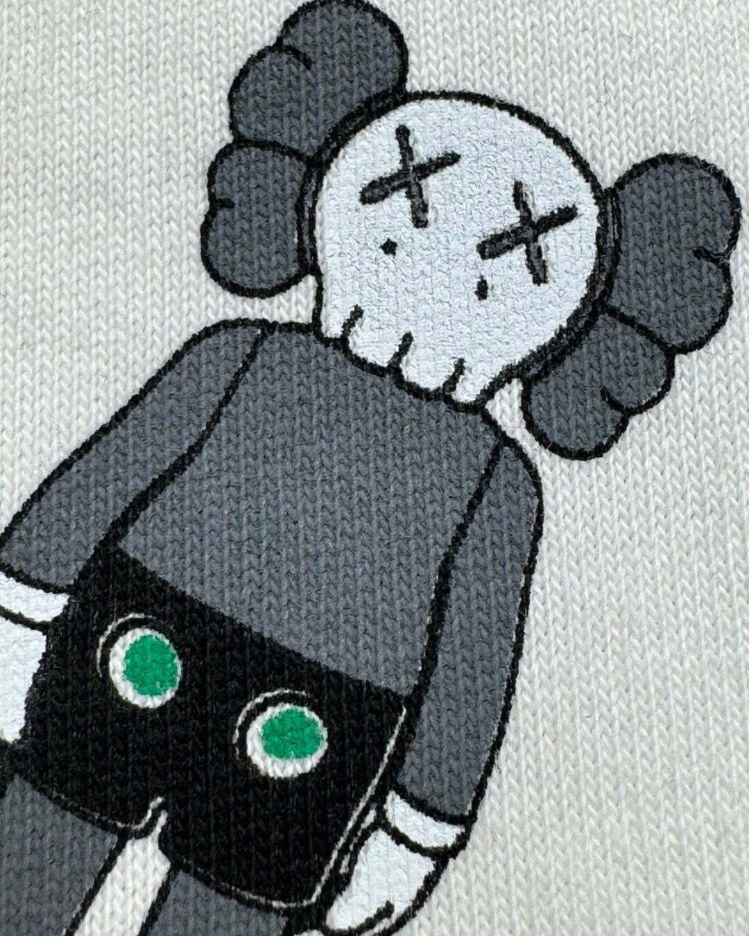 Футболка Off White x Kaws — изображение 8