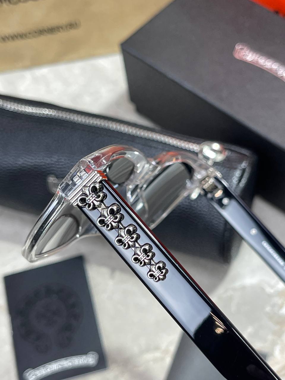 Очки Chrome Hearts — фото 5
