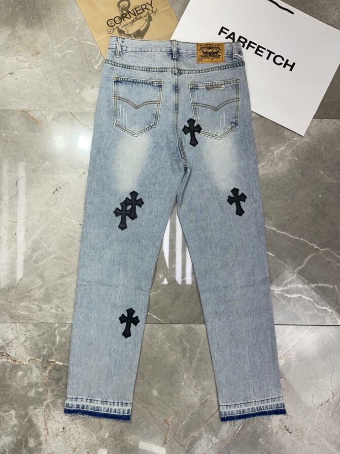 Джинсы Chrome Hearts — изображение 2