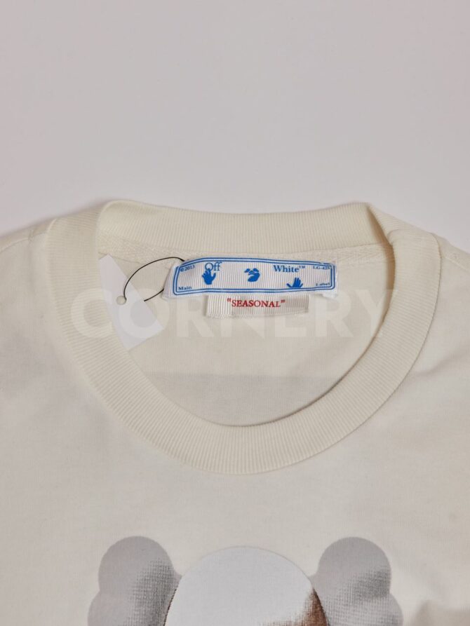 Футболка Off White x Kaws — изображение 7
