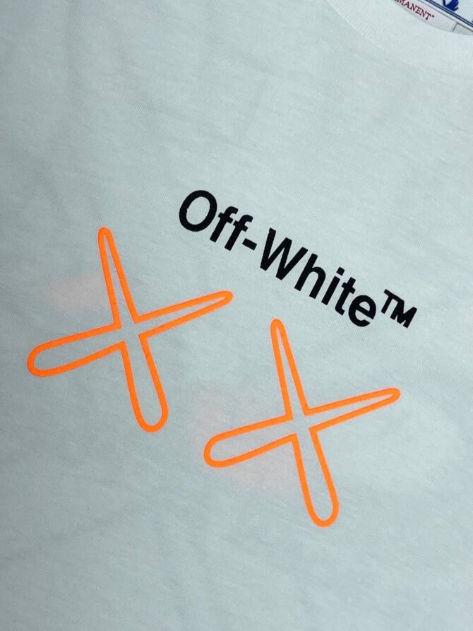 Футболка Off White x Kaws — изображение 8