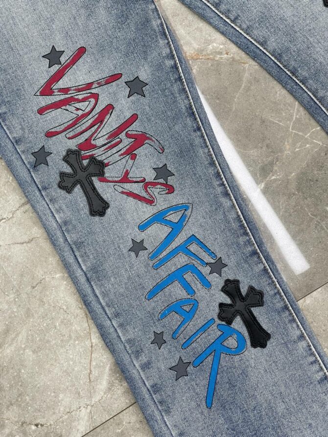 Джинсы Chrome Hearts — изображение 3