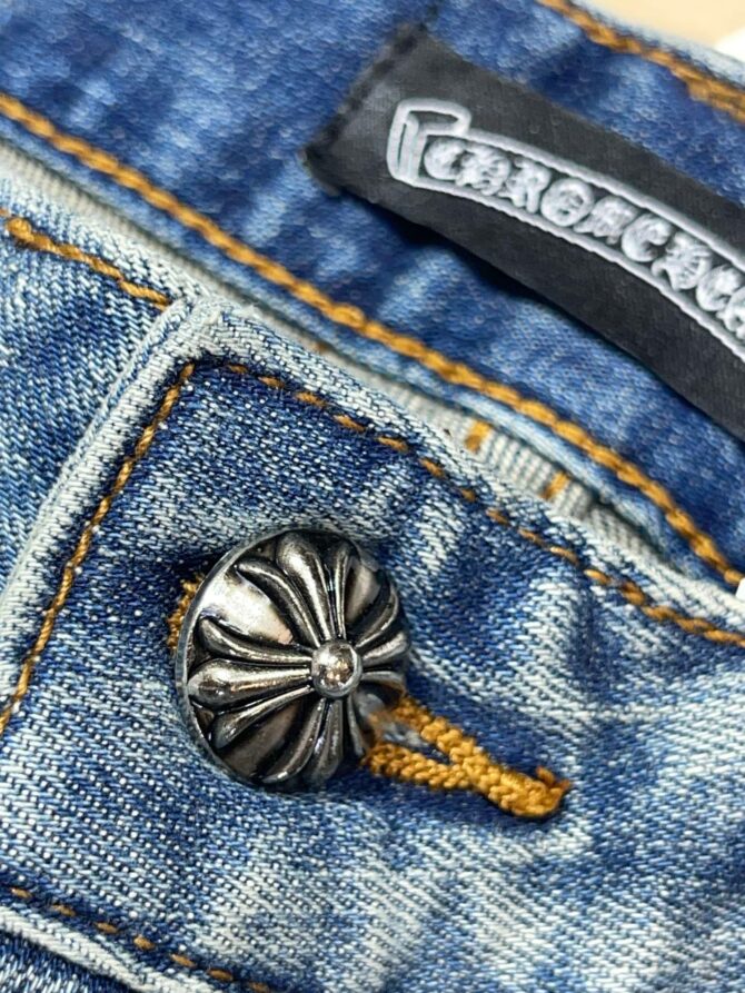Джинсы Chrome Hearts — изображение 9