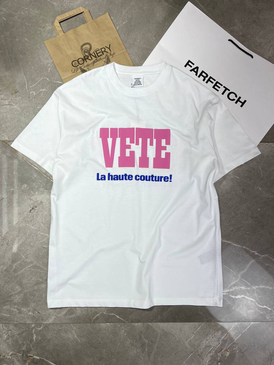 Футболка Vetements Vete — фото 1