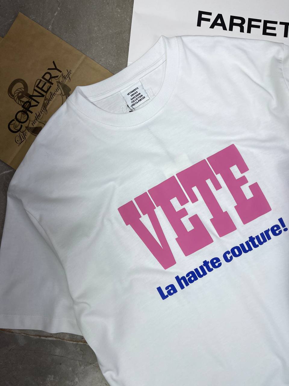 Футболка Vetements Vete — фото 4