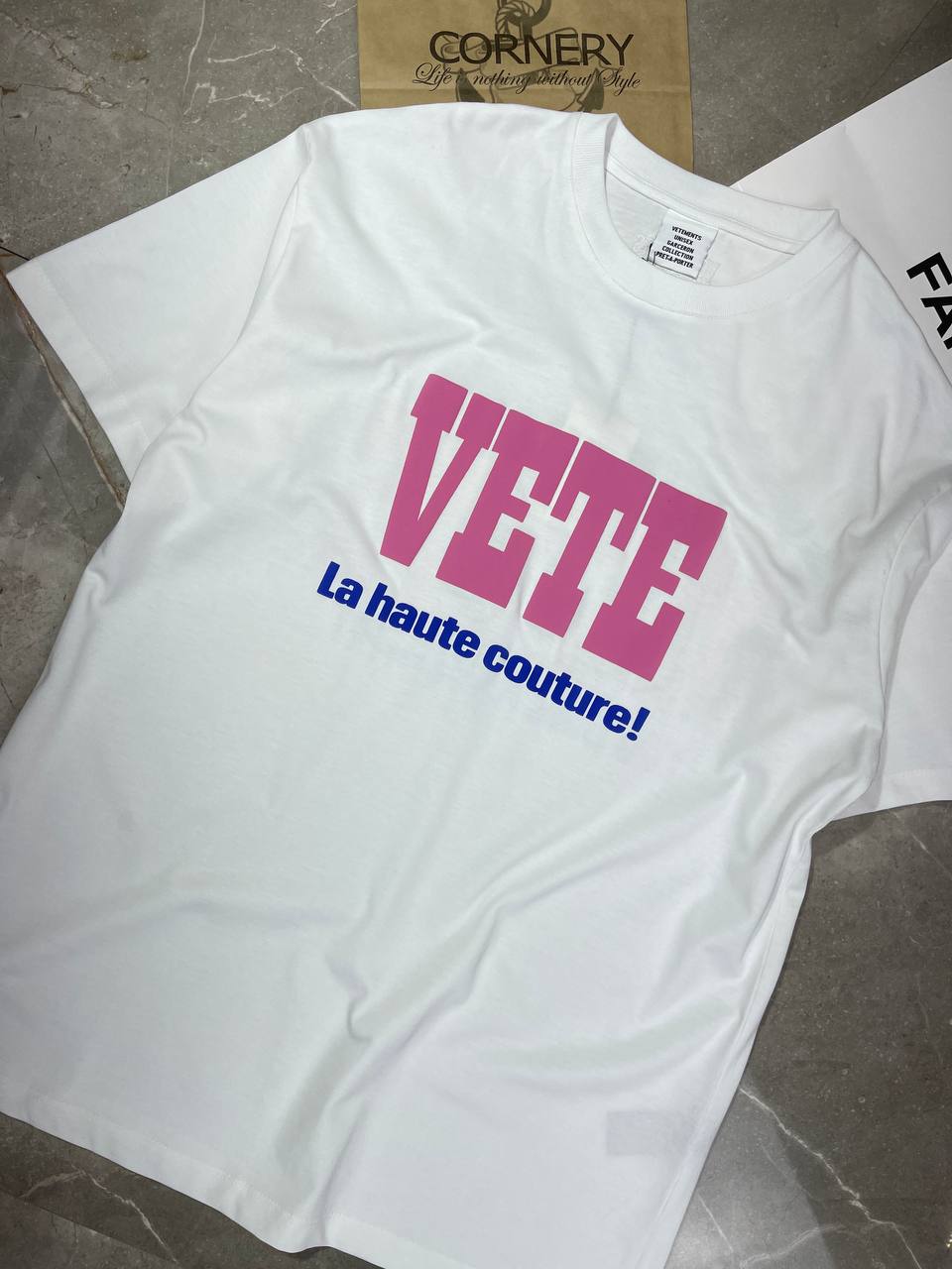Футболка Vetements Vete — фото 6