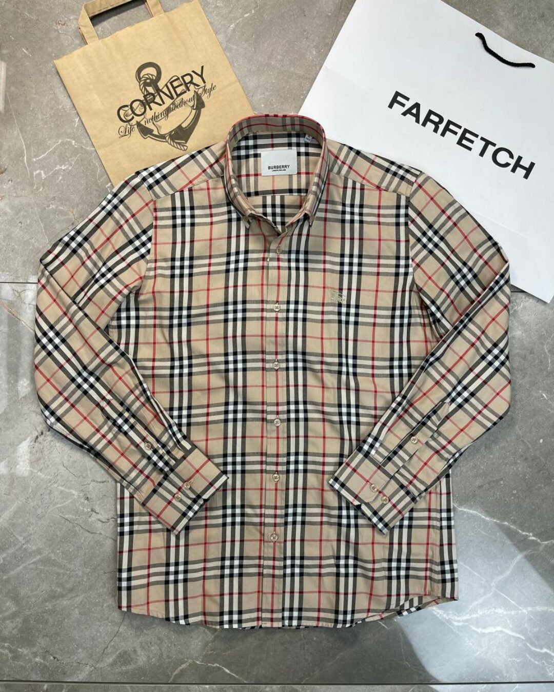 Рубашка Burberry — изображение 3