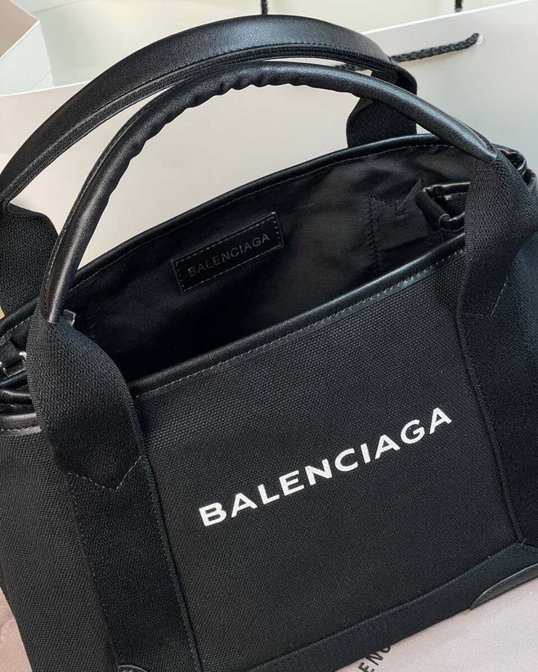 Сумка Balenciaga Navy Cabas — изображение 8