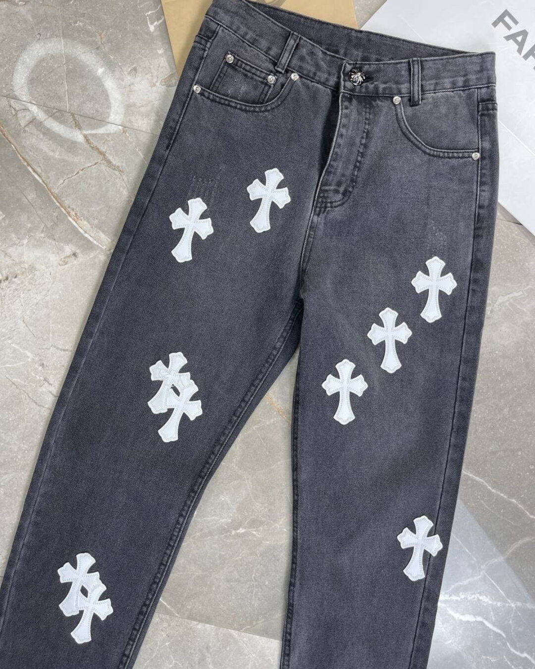 Джинсы Chrome Hearts — изображение 6