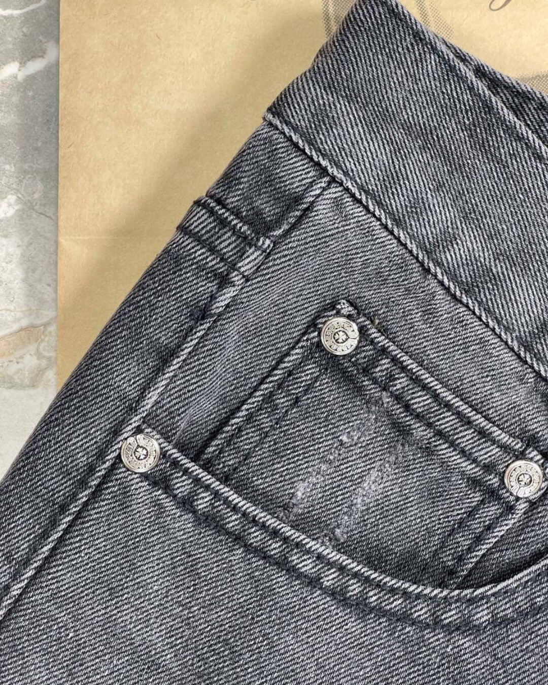 Джинсы Chrome Hearts — изображение 8