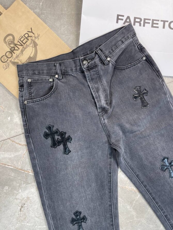 Джинсы Chrome Hearts — изображение 3
