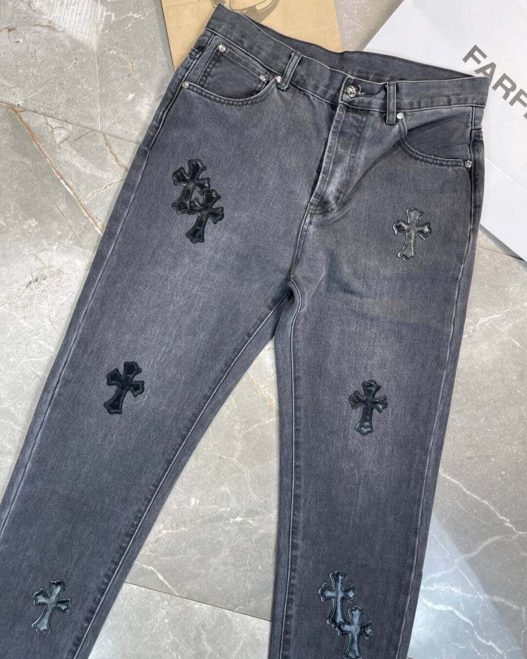 Джинсы Chrome Hearts — изображение 5