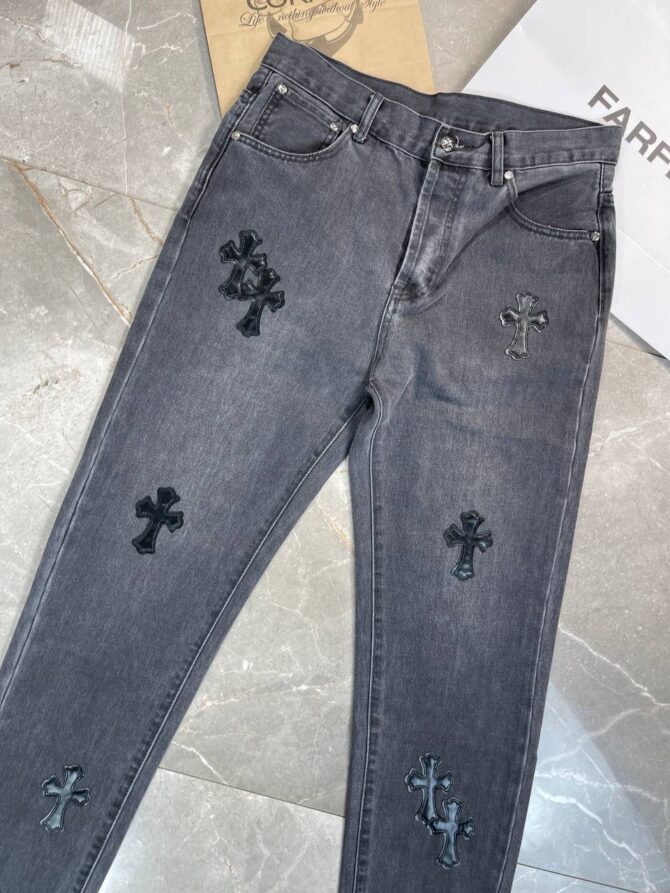 Джинсы Chrome Hearts — изображение 5