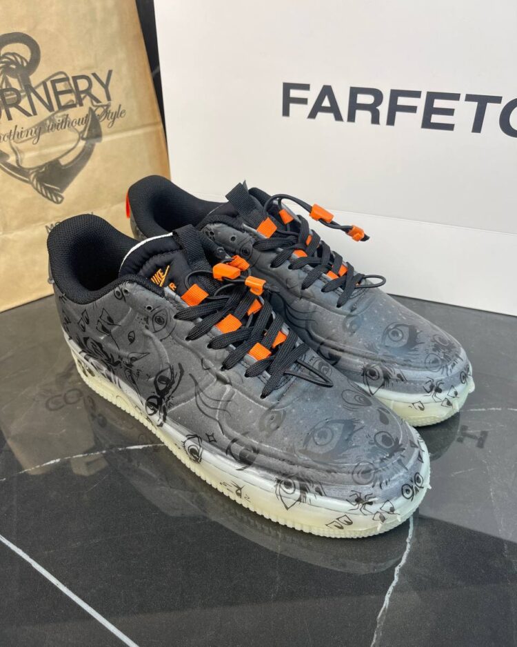 Кеды Nike Air Force 1 Low Experimental Halloween — фото 1