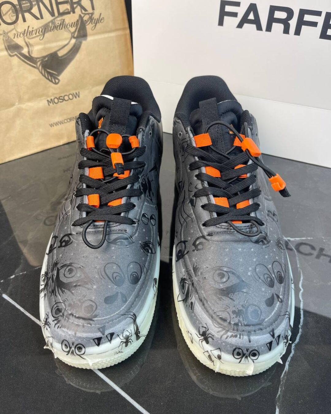 Кеды Nike Air Force 1 Low Experimental Halloween — изображение 2