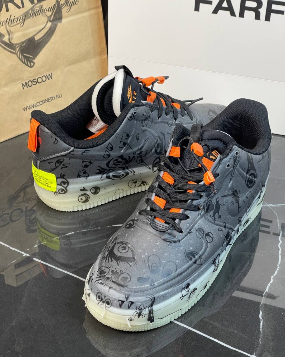 Кеды Nike Air Force 1 Low Experimental Halloween — изображение 5