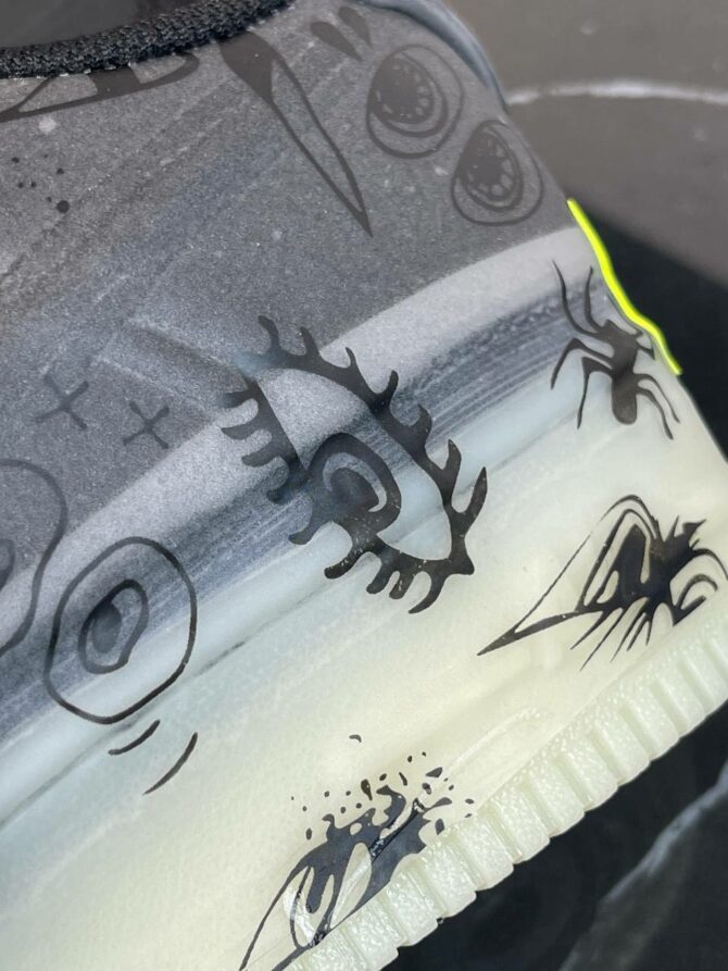 Кеды Nike Air Force 1 Low Experimental Halloween — изображение 7