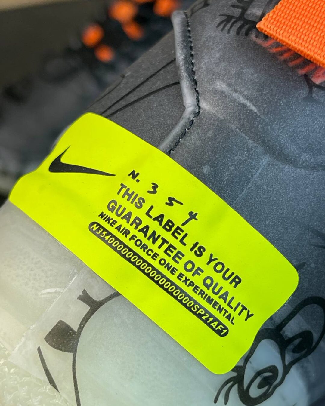 Кеды Nike Air Force 1 Low Experimental Halloween — изображение 9