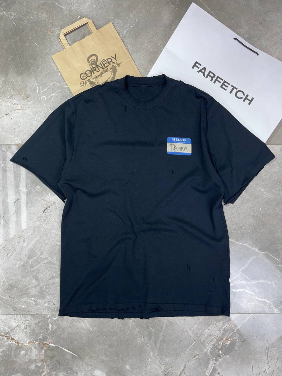 Футболка Vetements My Name Is — фото 1