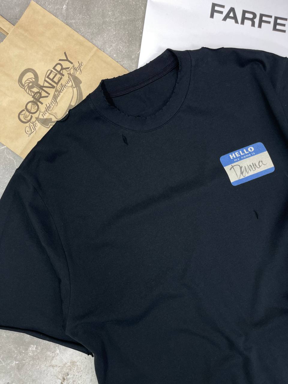 Футболка Vetements My Name Is — фото 3