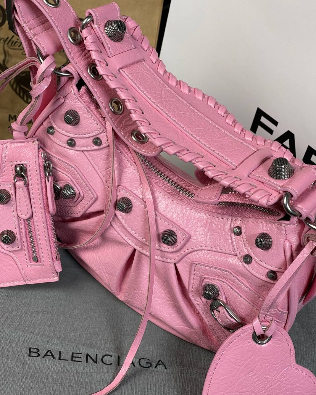 Сумка Balenciaga Le Cagole XS — изображение 3