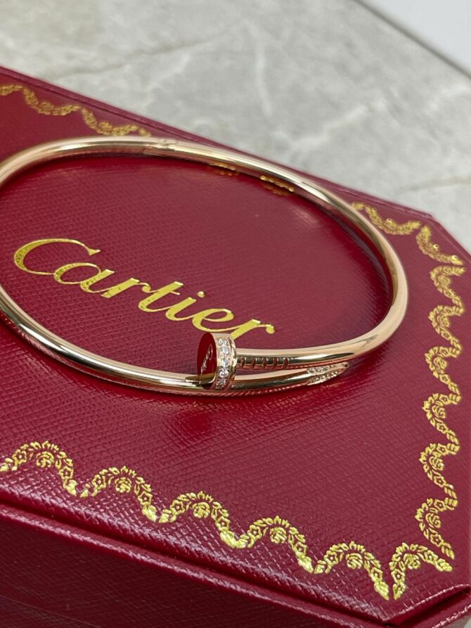 Браслет Cartier Гвоздь(тонкий,камни) — изображение 2