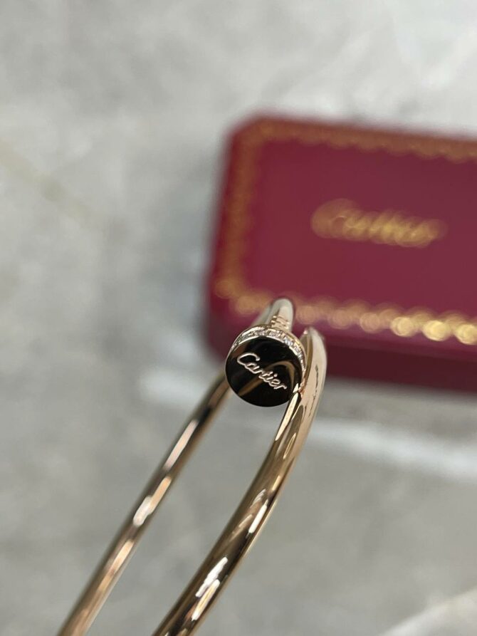 Браслет Cartier Гвоздь(тонкий,камни) — изображение 4