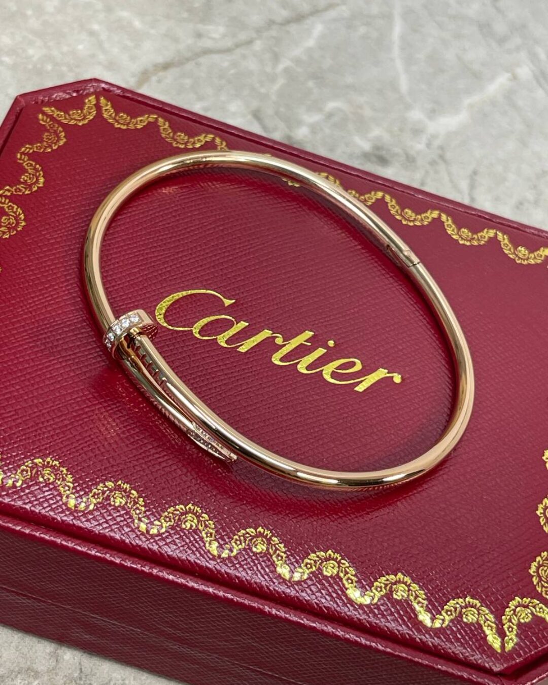 Браслет Cartier Гвоздь(тонкий,камни) — изображение 6
