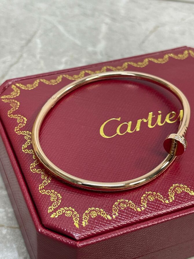 Браслет Cartier Гвоздь(тонкий,камни) — изображение 9