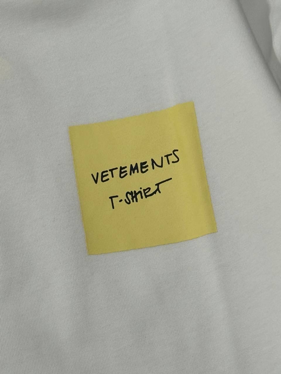 Футболка Vetements Sticker — фото 5
