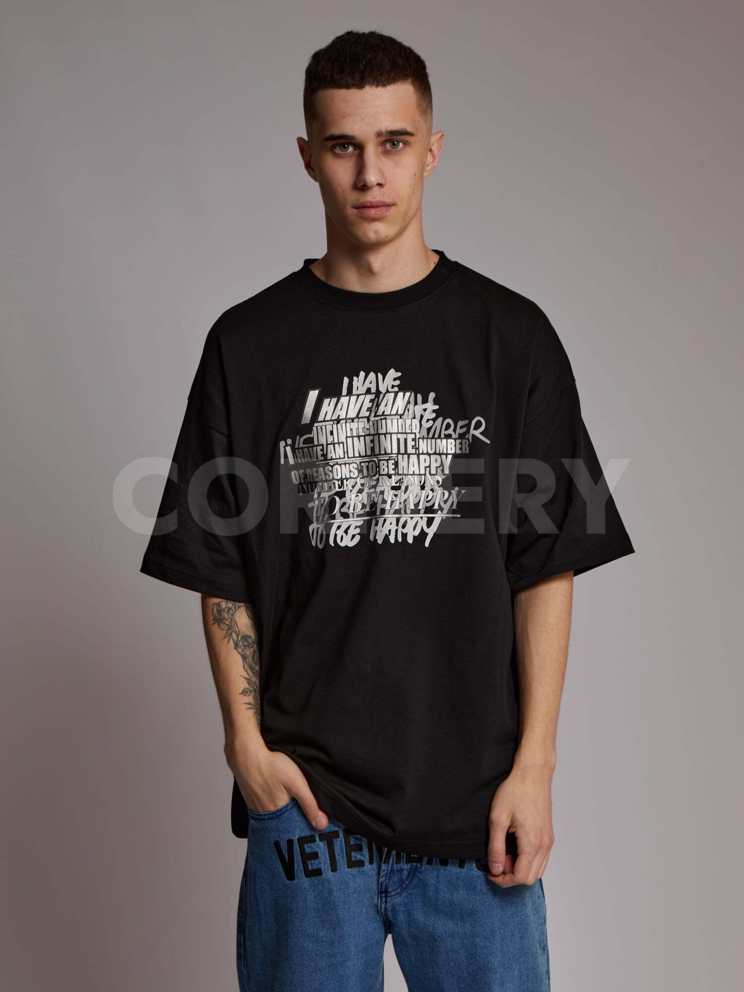 Футболка Vetements Be Happy — фото 1