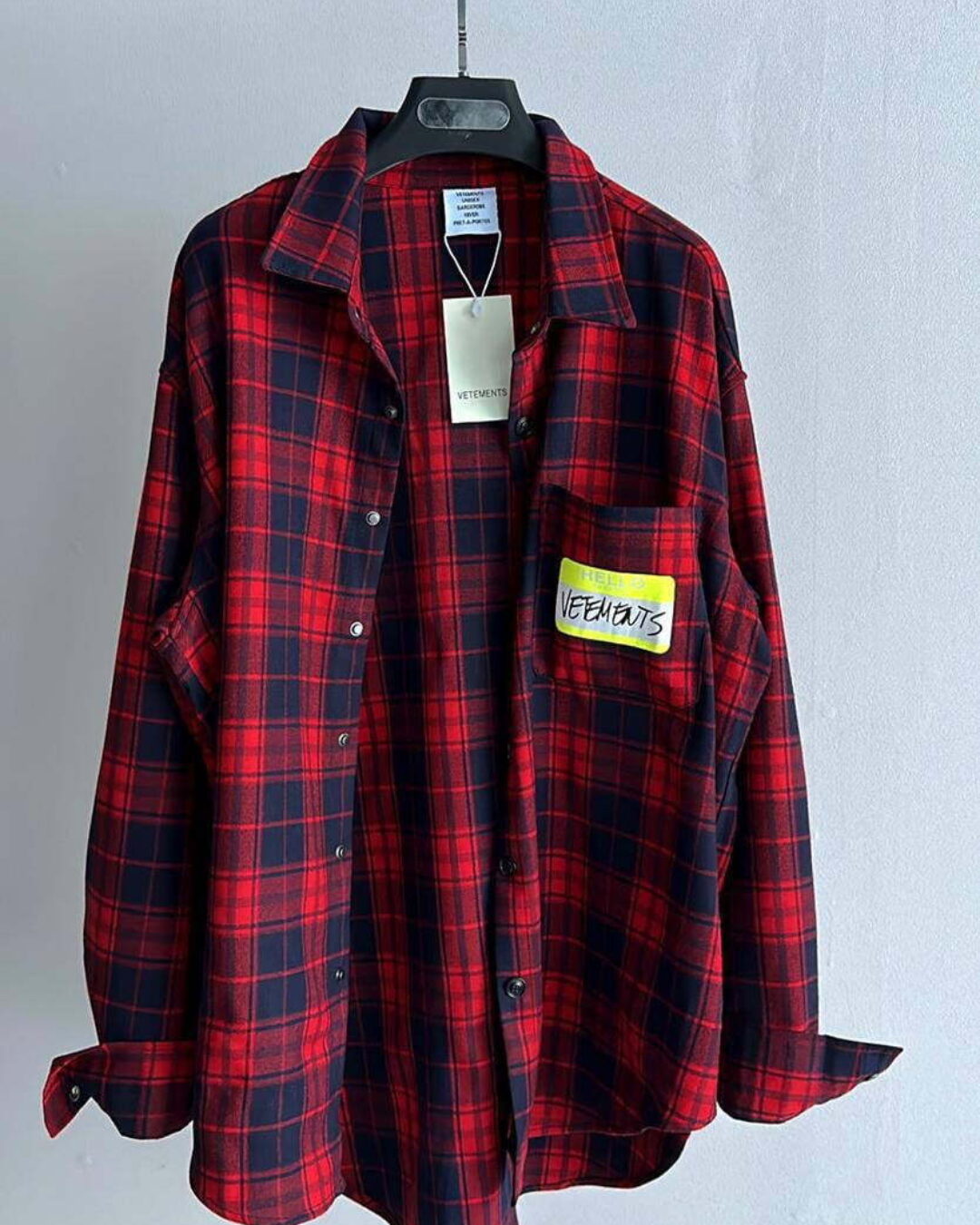 Рубашка Vetements — изображение 9