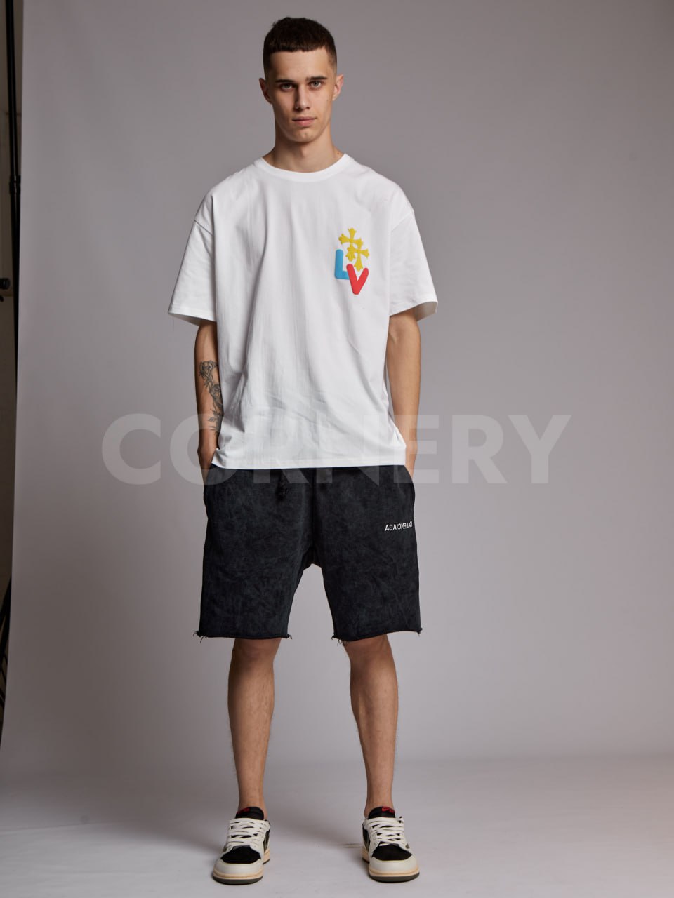 Футболка Louis Vuitton x Chrome Hearts — фото 7