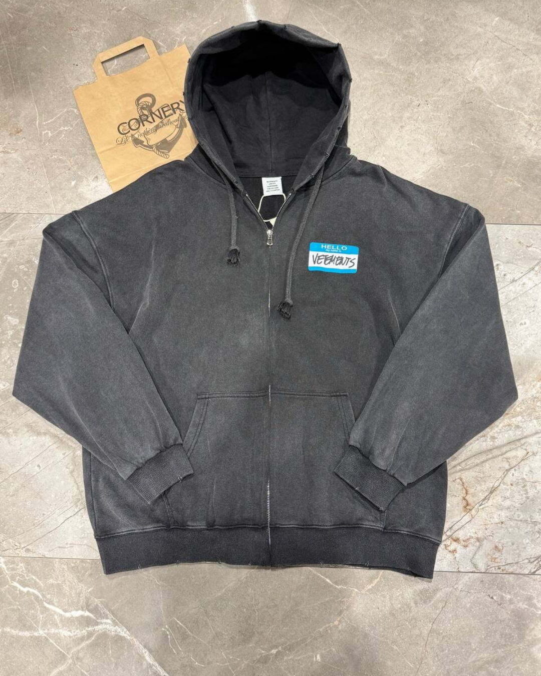 Zip-Худи Vetements — изображение 3