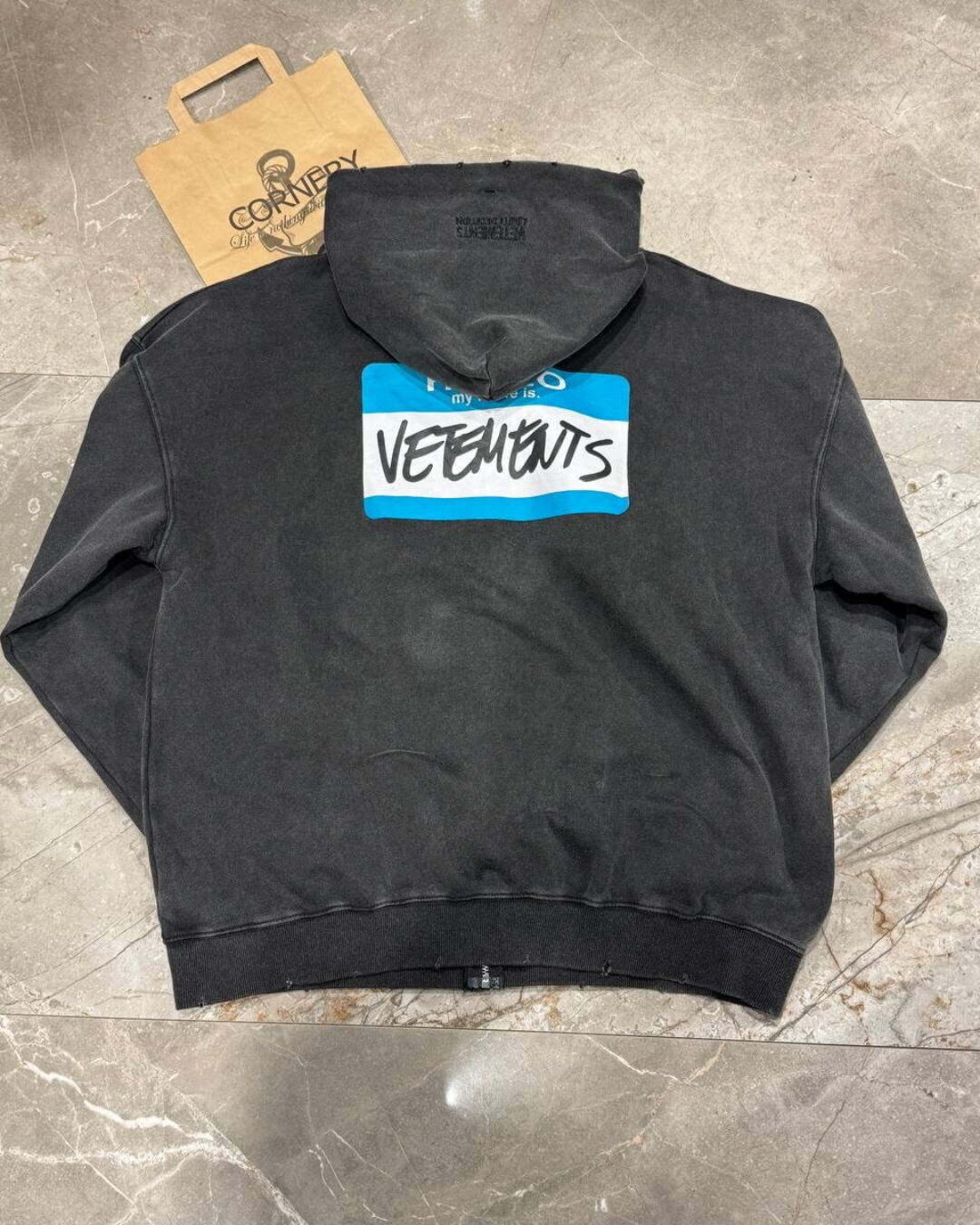 Zip-Худи Vetements — изображение 4